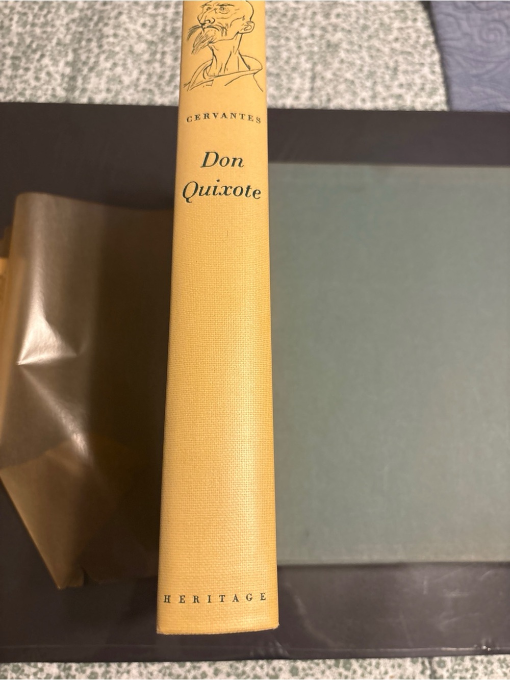 Heritage Press Don Quixote – Edy Legrand Illustrations (Sage Green Variant) 1950